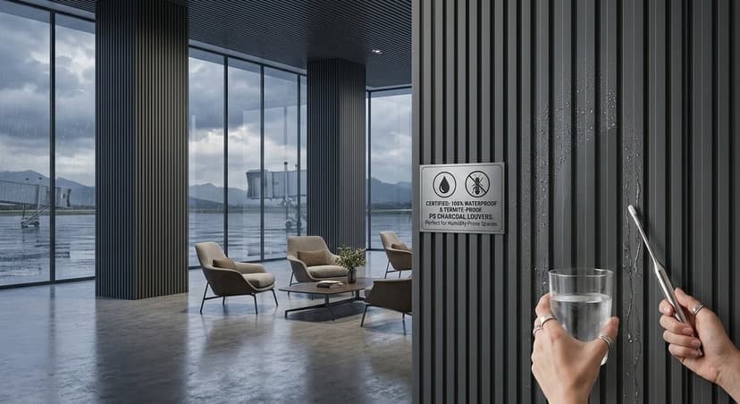 Are PS Charcoal Louvers Waterproof? Everything You Need to Know About Humidity & Termite Resistance